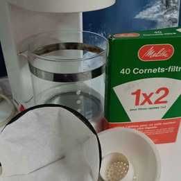 Máquina de café elétrica de filtro Bosch usada #