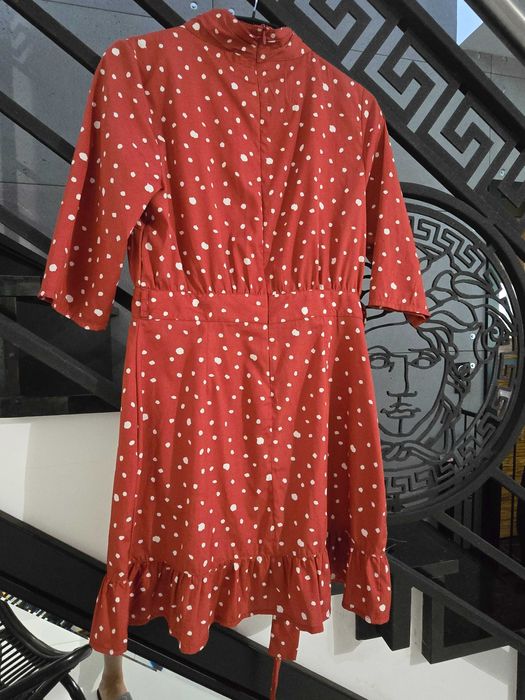 sukienka mini czerwona SM