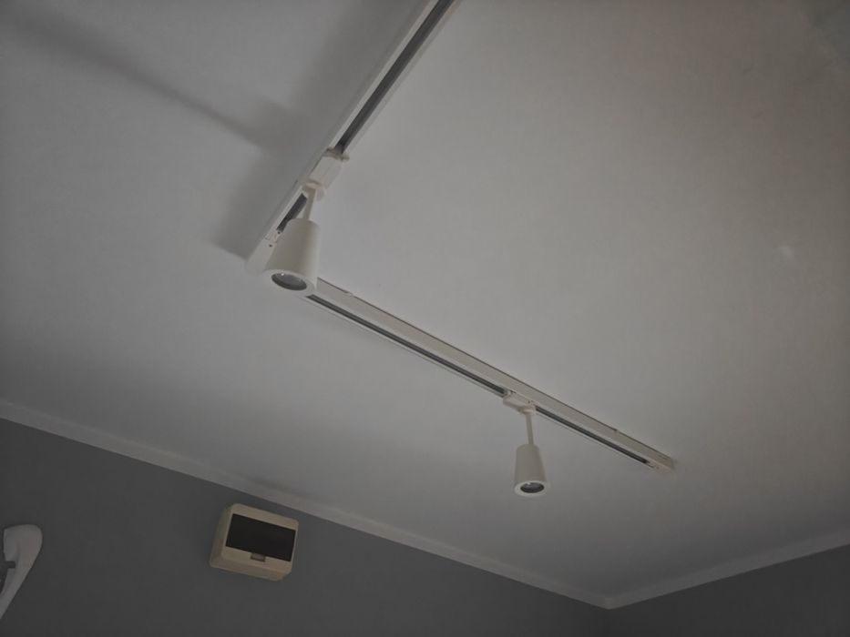 Ikea system szynowy lampy