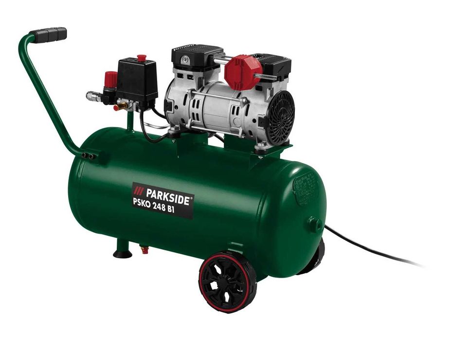 Compressor Silencioso 24L Parkside