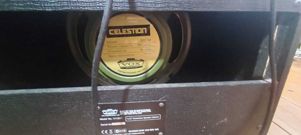 Vox NT15C1 Night Train 15W + Vox Coluna 10" | Perfeitas Condições!!!