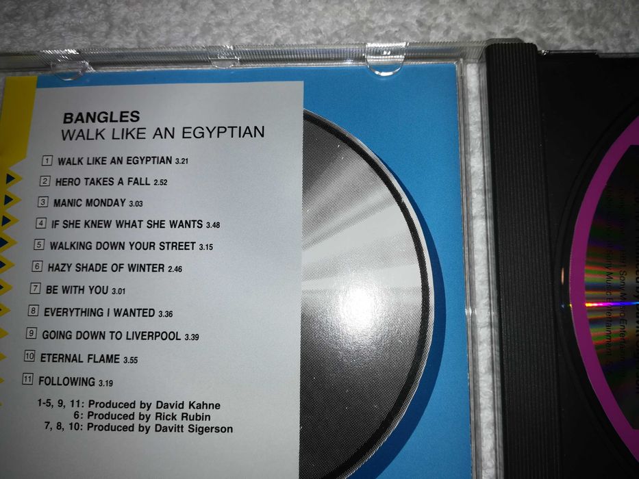 the bangles (walk like an egyptian) música/cd
