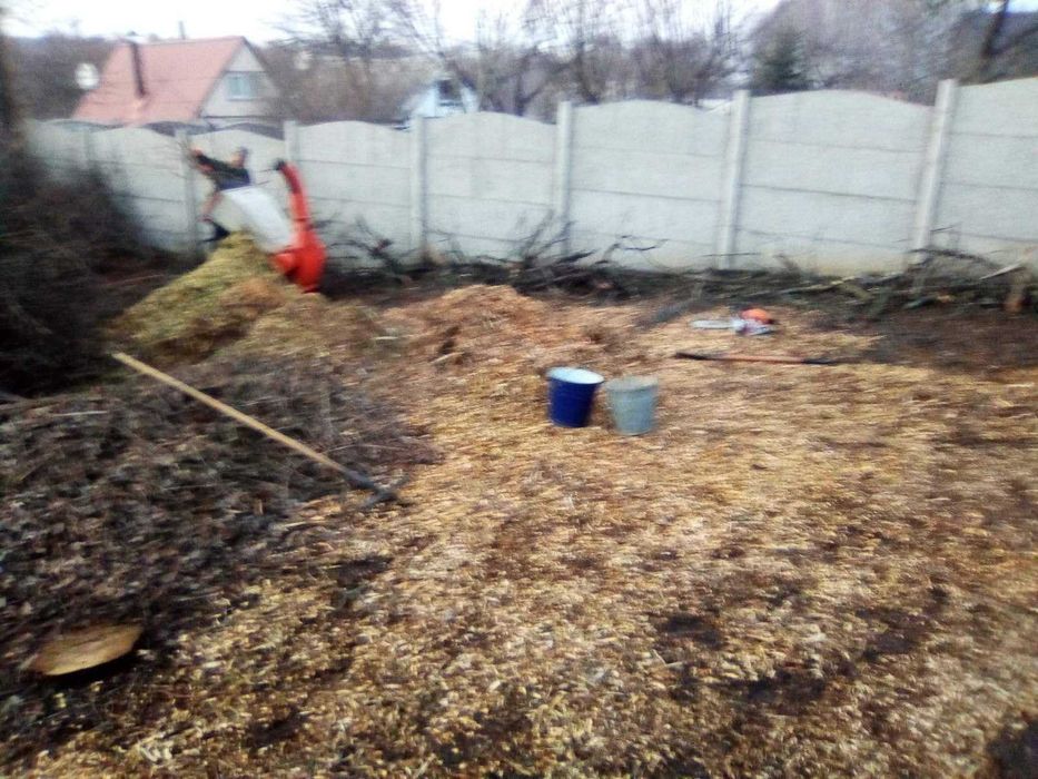 Дробление 1000, измельчение веток (1100 грн/час)