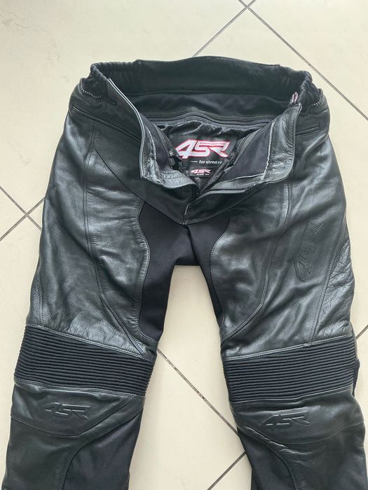 Spodnie męskie skórzane 4 SR rozmiar 54