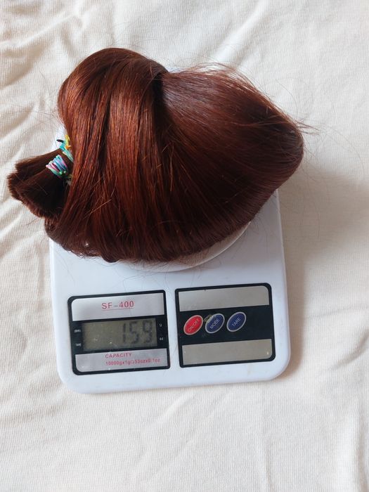 срез волос,словянка,натуральные волосы