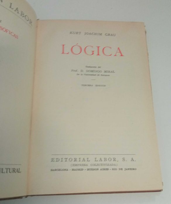 Lógica, do Prof. Kurt Joachim Grau
