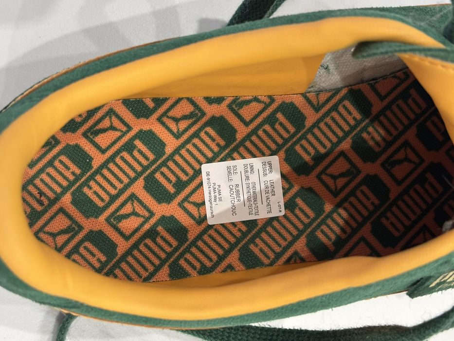 Оригінальні кросівки Пума Puma palermo green 46 розмір (30см)