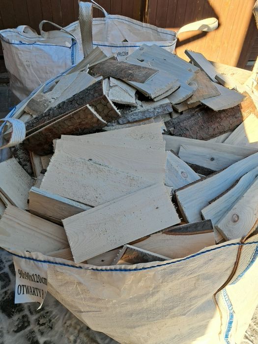 Opał świerkowy suchy w big bag