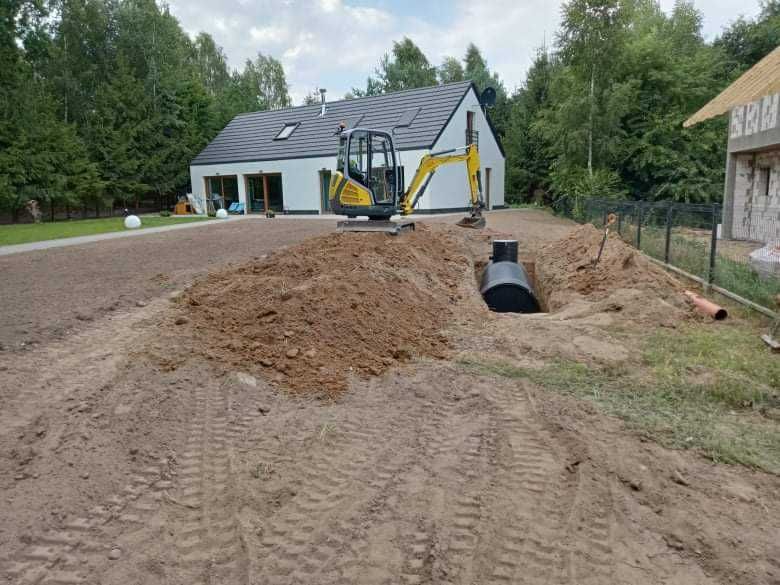 Szamba betonowe zbiorniki na wodę sprzedaz montaz