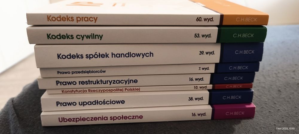 Zestaw aktów prawnych c.h Beck okazja