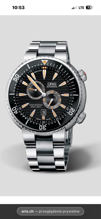 Oris Regulateur Der Meistertaucher full set