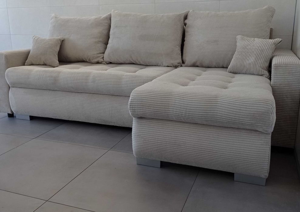 Rogówka | Narożnik | Sofa | Sztruks