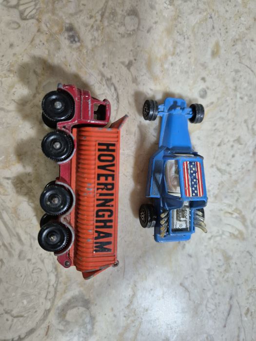 Conjunto 7 carros Miniatura - lesney, pilen, solido, corgi juniors