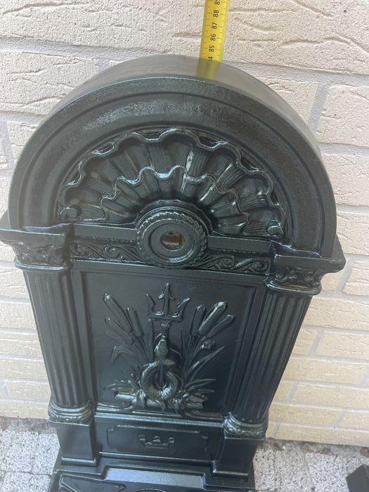 Zlew przyscienny sygnowany CROWN wodnik fontanna odnowiony