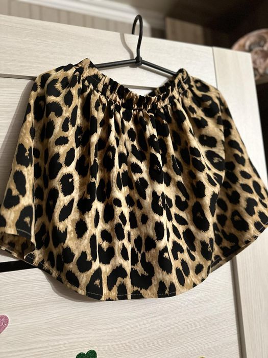 Юбка леопардовая юбка для фотосессии женская юбка