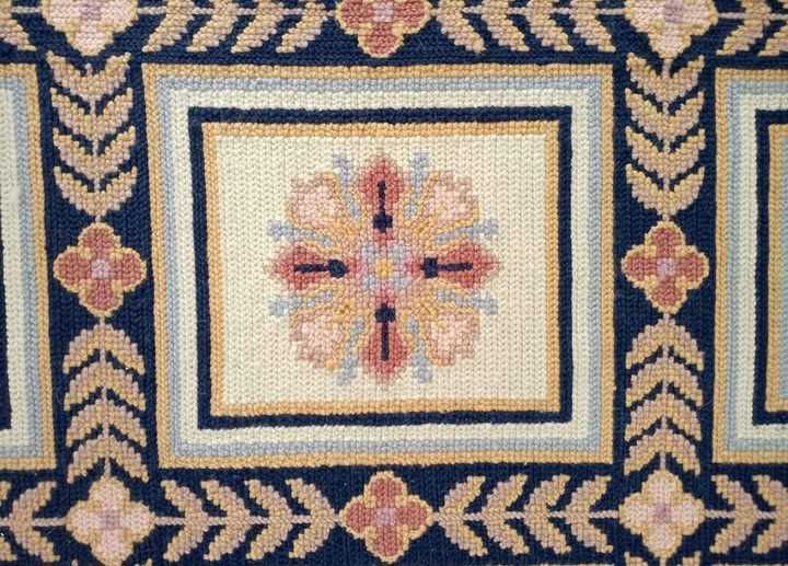 Tapete Arraiolos "Seteais" ponto fino, 195x135cm. NOVO! Entrega Setúbal e CTT.