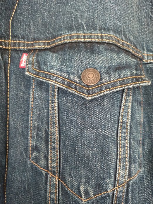 Kurtka katana męska dżinsowa Levi's Sherpa XL