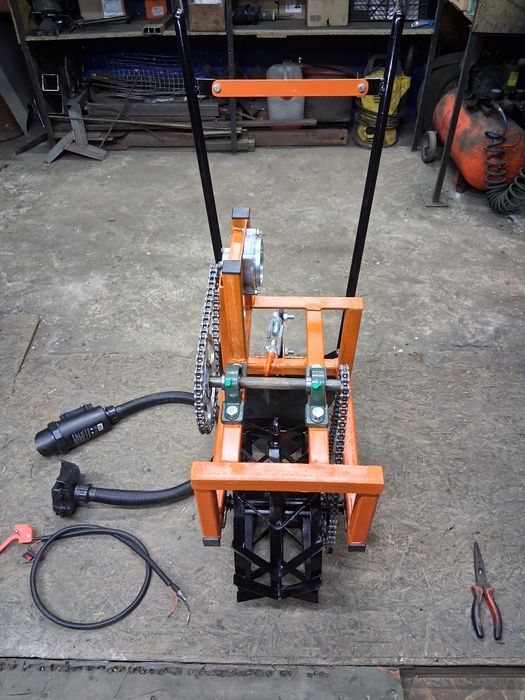 МотоПідгортач Мотоблок