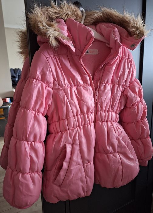 Kurtka jesienna zimowa ocieplana 98 H&M