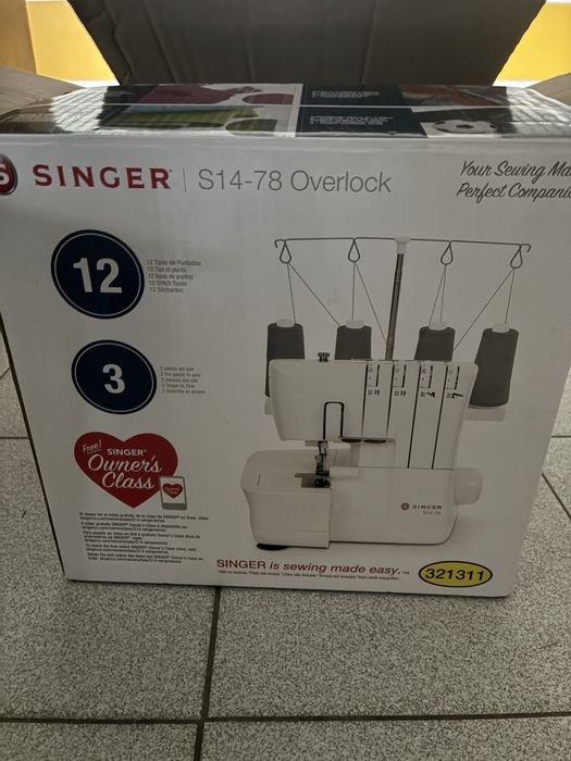 MÁQUINA DE COSTURA  overlock singer S14-78