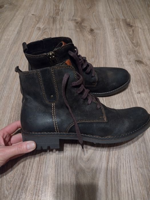 Gino Rossi buty męskie ocieplanie za kostkę