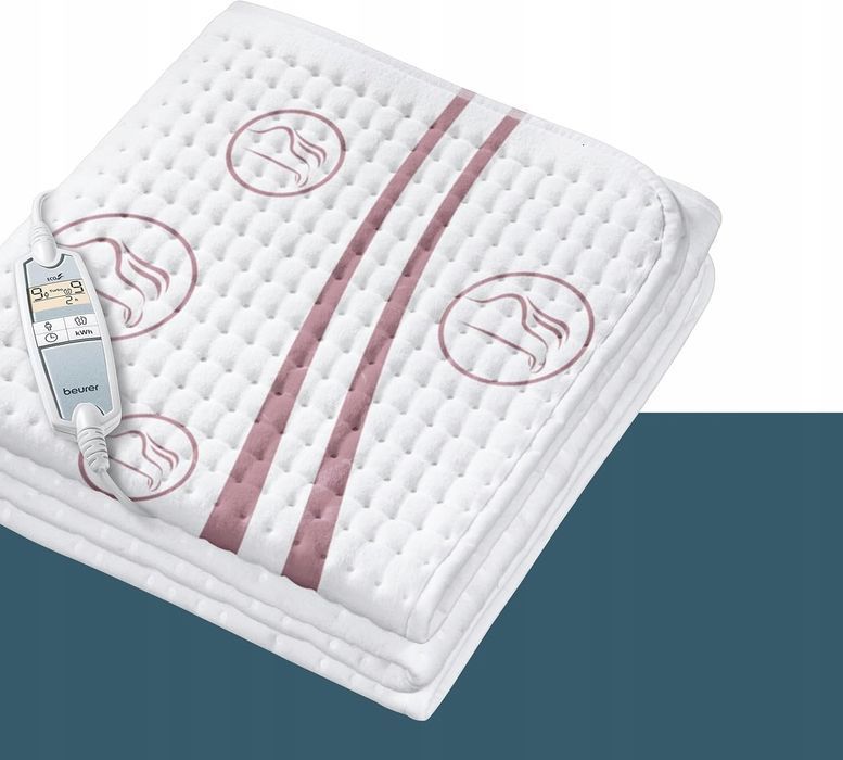 Koc elektryczny Beurer UB90 z poliestru 80x150 cm wielokolorowy