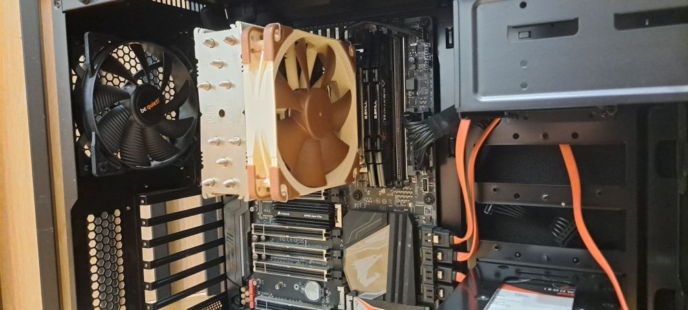 Komputer do gier filmów 64gb ram 2tb m2 aorus x399 Threadripper 1950x