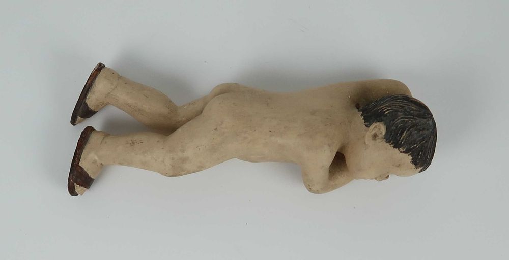 Meninos Jesus, deitado e na almofada, CADA