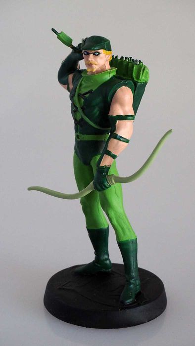 Estatueta DC Comics Original pintada à mão de "Green Arrow"
