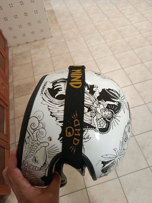 Capacete DMD L/ XL mota