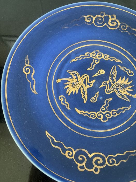 Prato de porcelanna chines antiga