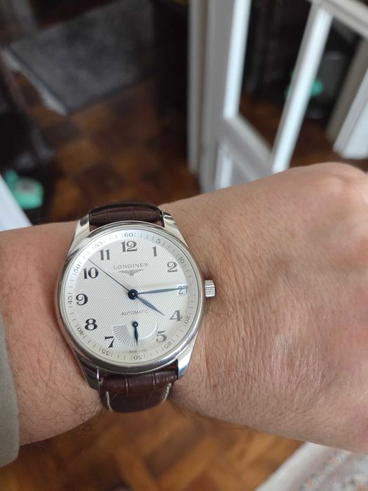 Longines Master Collection - reserva marcha - 42 mm - em bom estado
