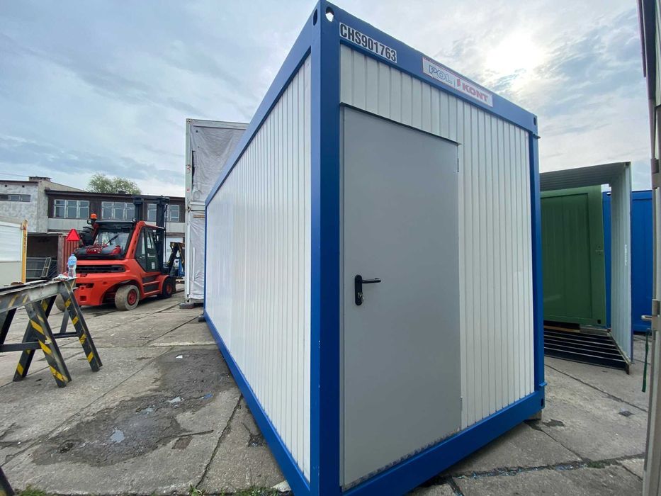 Kontener biurowy - wynajem, socjalne na budowę - PK