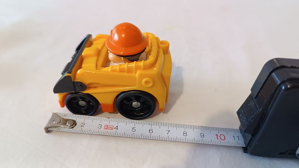 Escavadora brincar. Bebés. 7 cm. Fisher-Price. Mattel