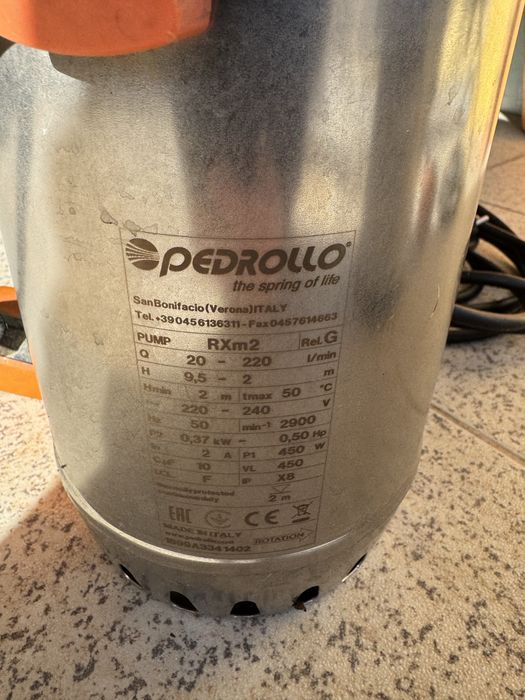Bomba Agua Pedrollo RXm2 como nova