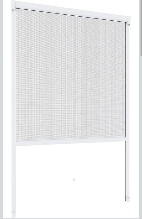 Windhager 04322 roleta okienna przeciw owadom, moskitiera z aluminium