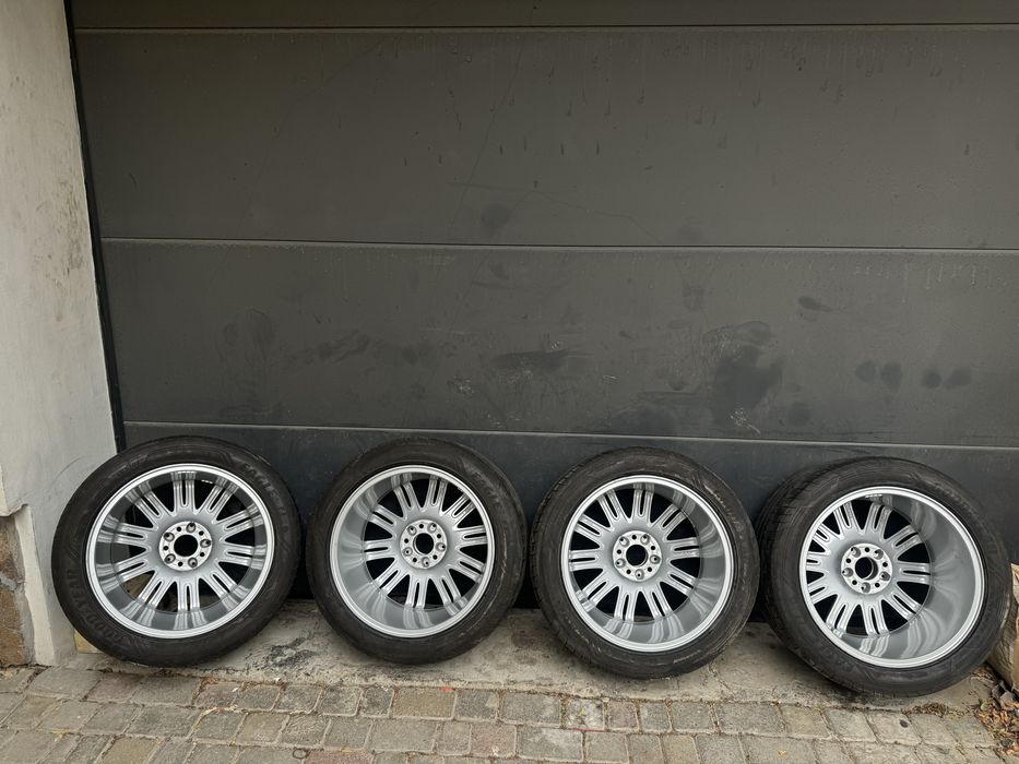 Продам диски з резиною Mercedes R18 245/45 275/40 5х112 9j  Оригінал