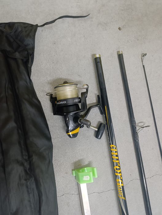 Cana pesca Surfcasting Hiro Carbono 4.5mt