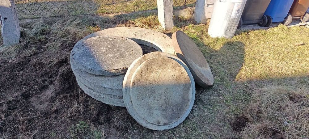 Pokrywy betonowe na szambo