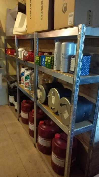 Стелаж БУ, палетні полочні, Паллетные стелажи БУ, Полочные стелажи БУ