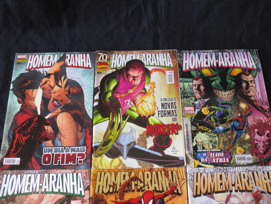 Livros BD Homem Aranha Marvel Comics Panini