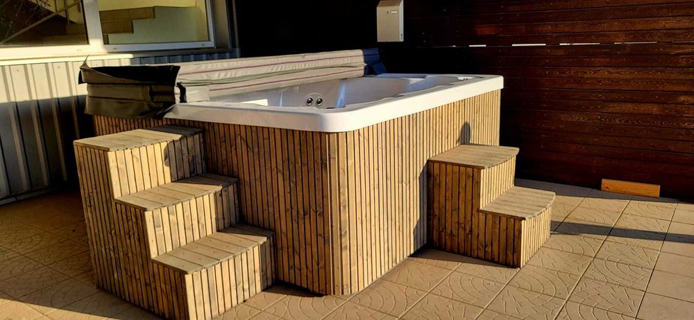 WIETRZENIE MAGAZYNÓW balia JACUZZI od Ręki wszystko w cenie RATY gratis Huśtawka