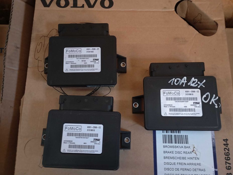 VOLVO V70 XC70 S80 XC60 V60 S60 Moduł Hamulca Ręcznego Sterownik CZĘŚCI RADOM