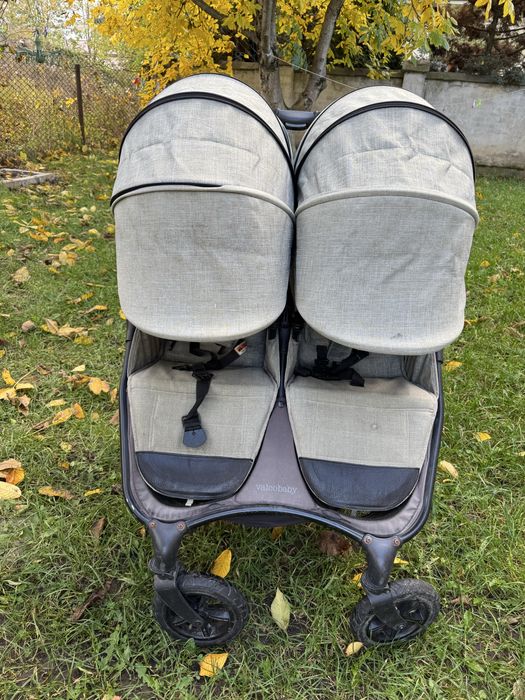 Каляска для двійні, близнюків valcobany