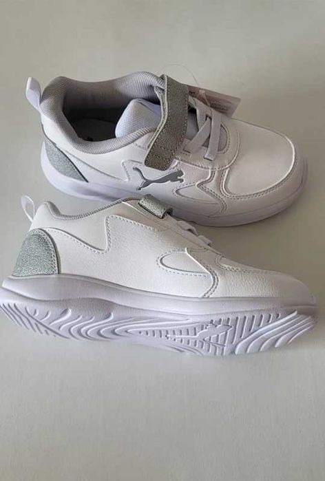 Puma Fun Racer Menina tamanho 31 Novas Brancas