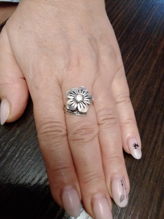 Каблучка срібна 925(кольцо,серьги)сережки