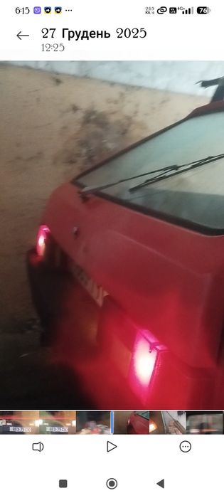 Таврія 1102 на ходу.