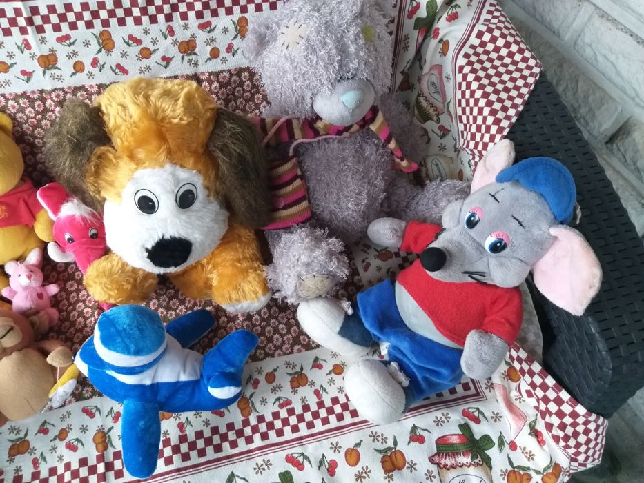 Большой Мишка плюшевый