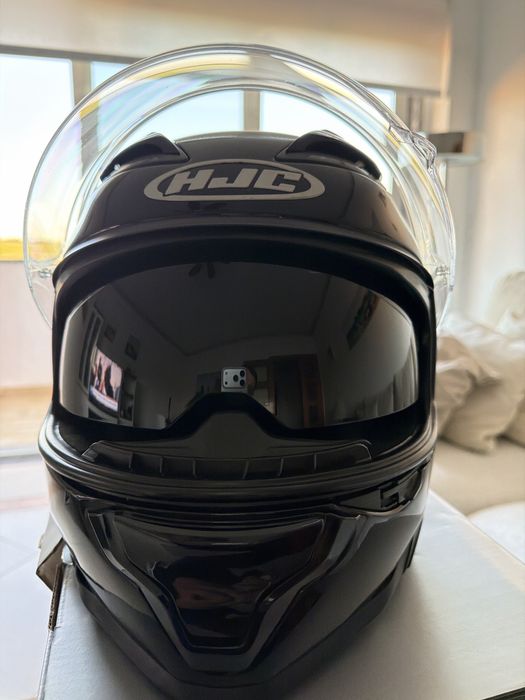 Capacete HJC preto tamanho S