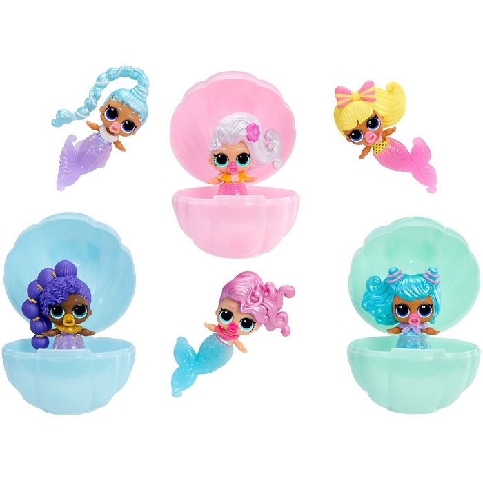 Lol surprise mermaids makeover magic color change лялька лол русалоньк
